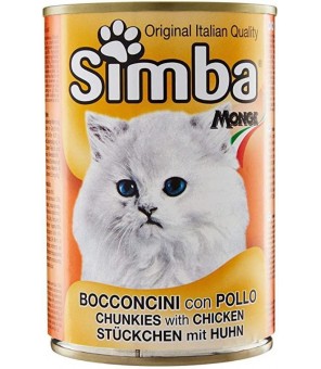 SIMBA BOCCONCINI AL POLLO PER GATTO 24 X 415 GR