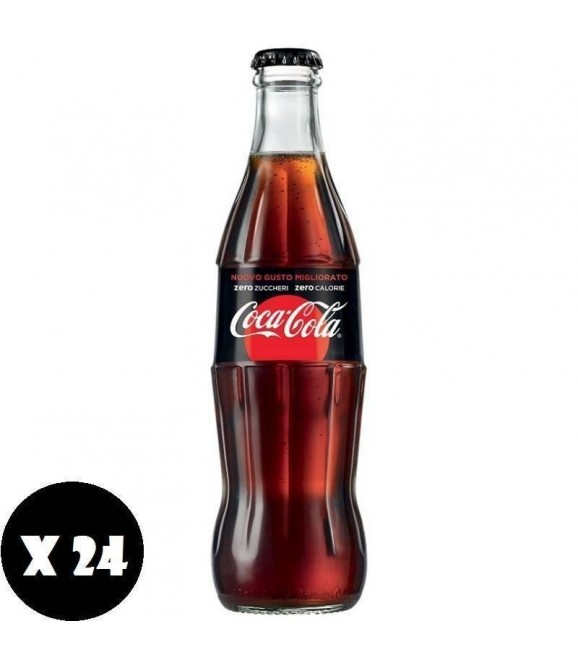 Pack de Coca ColaZéro, bouteille en verre (6 x 25 cl)  La Belle Vie :  Courses en Ligne - Livraison à Domicile