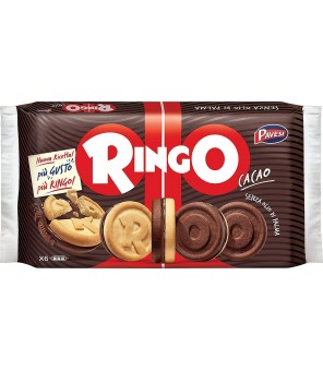 BISCOTTI RINGO CACAO FAMIGLIA 4 X 330 GR