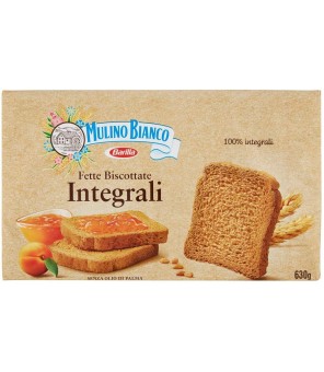 FETTE BISCOTTATE MULINO BIANCO INTEGRALI 6 X 630 GR