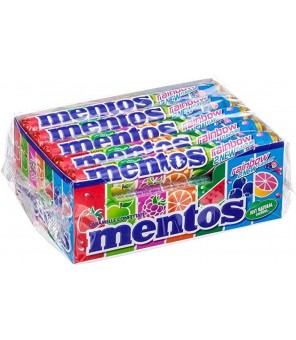 MENTOS CARAMELLE RAINBOW X 20