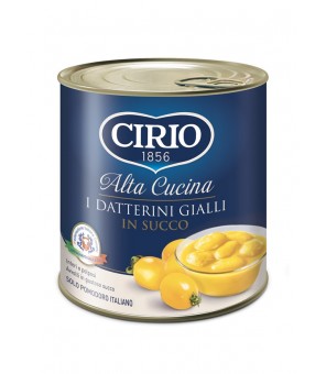 CIRIO DATTERINO GIALLO IN SUCCO 800 GR