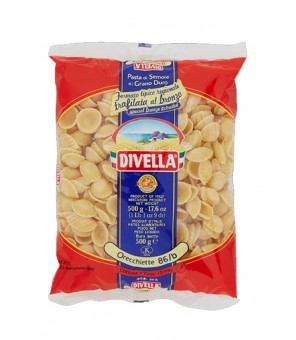 DIVELLA PASTA DI SEMOLA DI GRANO DURO ORECCHIETTE BARESI 86B GR 500 X 24