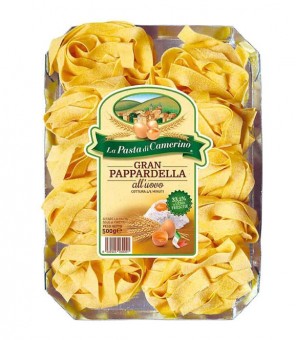 LA PASTA DI CAMERINO Gran PAPPARDELLE All'UOVO GR.500