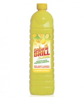 NATURAL BRILL DETERGENTE NATURALE AL LIMONE LT.1