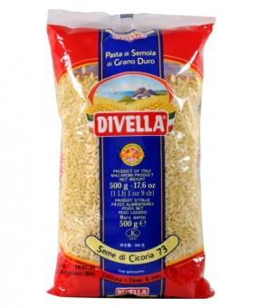 DIVELLA PASTINA SEMI DI CICORIA 73 GR. 500 X 24