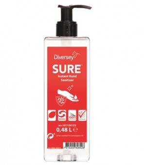 DIVERSEY SURE SANITIZING HANDS ML.480