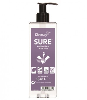 DIVERSEY SURE ANTIBACTERIAL HAND SOAP ML.480