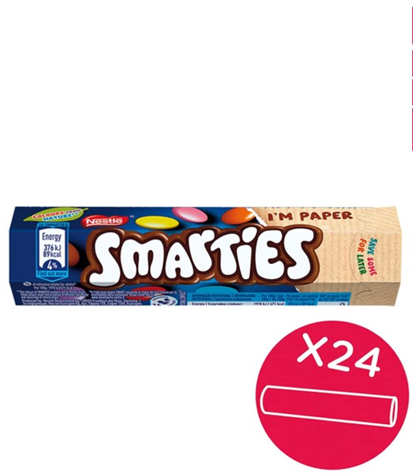 CLASSIC NESTLE SMARTIES TUBE GR. 38 X 24 PCS