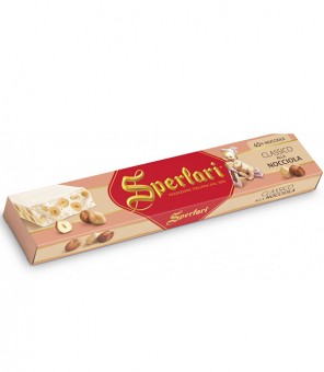 SPERLARI CLASSIC WITTE HAZELNOOTNOUGAT GR.250