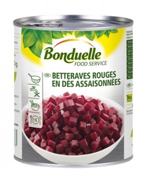 BETTERAVES BONDUELLE EN CUBES GR.600