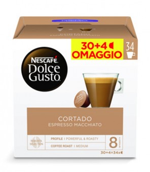 NESCAFE DOLCEGUSTO CORTADO X 34 CAPSULE