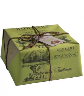 BORSARI CUOR DI PANDORO MED BRONTE PISTACHIO DOP GR.750