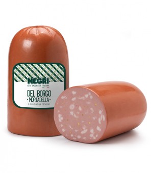 NEGRI MORTADELLA DEL BORGO MED PISTACHIO KG.3,5