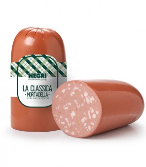 NEGRI CLASSIC MORTADELLA MED PISTACHIO KG.3,5