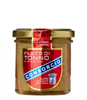 CONSORCIO TUNA FILLETS IN OLIVE OIL GR. 195