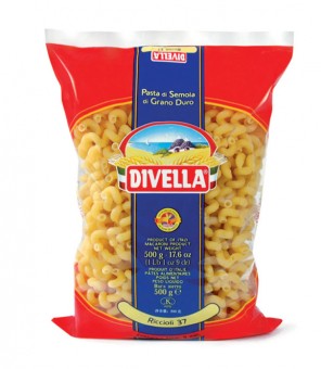 DIVELLA HARTWEIZENGRIESSPASTA RICCIOLI 35 GR.500X24