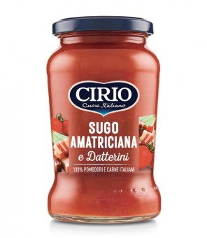 CIRIO SUGO AMATRICIANA E DATTERINI GR.350