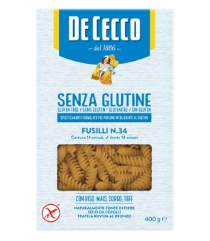 DE CECCO FUSILLI N.34 SENZA GLUTINE GR.400