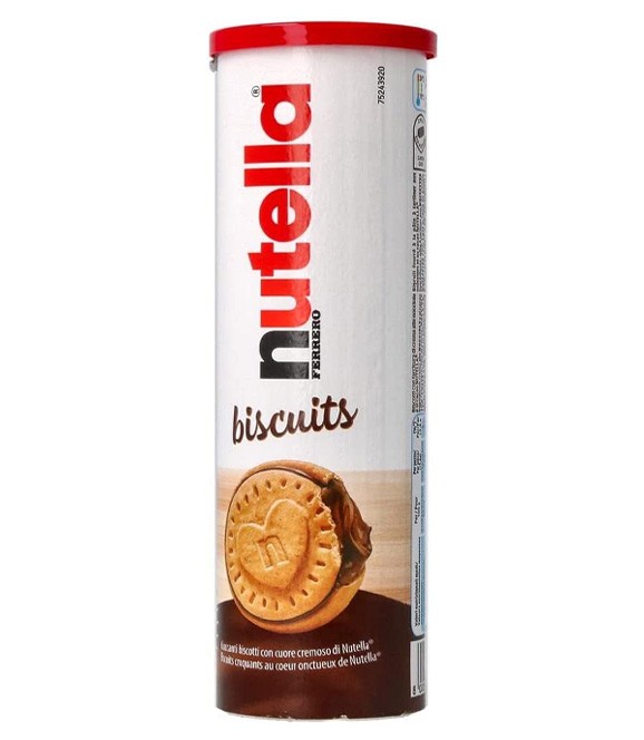 NUTELLA BISCUITS BISCUITS WITH HAZELNUT CREAM GR. 166