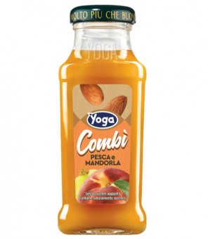 YOGA COMBI 'PEACH AND ALMOND JUICE ML. 200 X 12