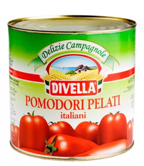 DIVELLA ITALIAN PEELED TOMATOES KG. 2,5 X 6