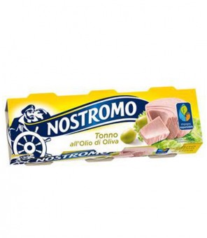 NOSTROMO TONNO ALL'OLIO DI OLIVA GR.70 X 3