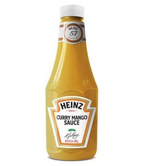 HEINZ CURRY SAUCE UND MANGO ML.875