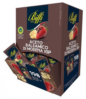 BIFFI BALSAMIC VINEGAR OF MODENA SINGLE-DOSE ML. 5 X 198 BAGS