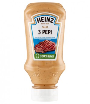 HEINZ SALSA 3 PEPI ML.220