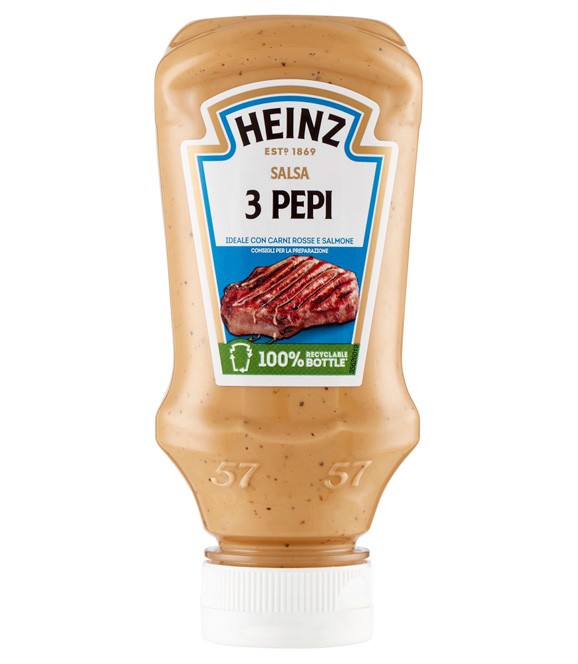 SAUCE HEINZ AUX 3 POIVRONS ML 220