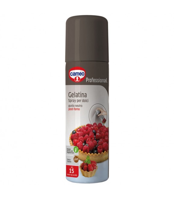 CAMEO GELATINA SPRAY PER DOLCI PROFESSIONAL ML.190