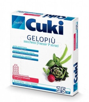 CUKI SACCHETTI GELOPIU' GRANDI X 15 PEZZI