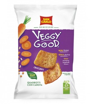 SAN CARLO VEGGY GOEDE VIERKANTEN MET WORTEL 70 GR