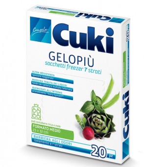 CUKI BAGS GELOPIU 'MEDIUM X 20 PIECES