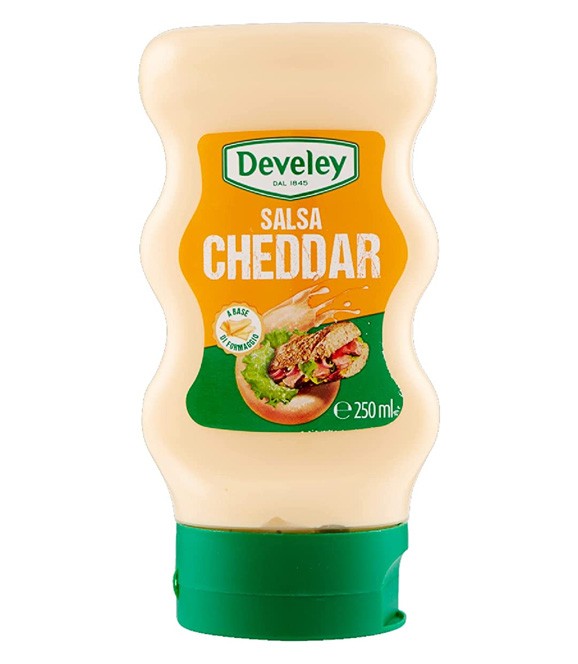 DEVELEY SAUCE CHEDDAR TOP DOWN ML.250