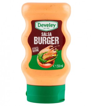 HAMBURGUESA SALSA DEVELEY TOP DOWN ML.250