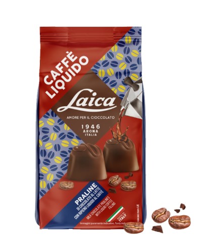 LAICA PRALINE FIOCCO LATTE CAFÉ LIQUIDE GR.125