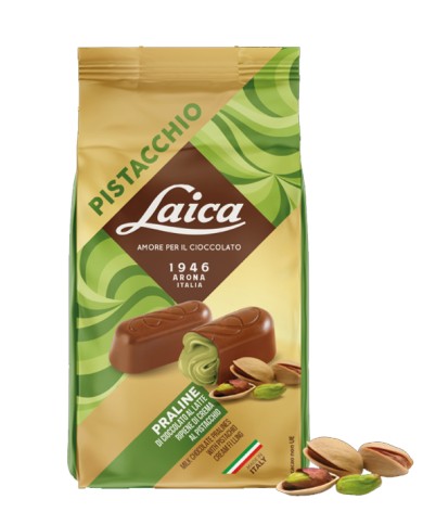 LAICA CHOCOLAT AU LAIT SAC PISTACHES GR.90 ART.C4550