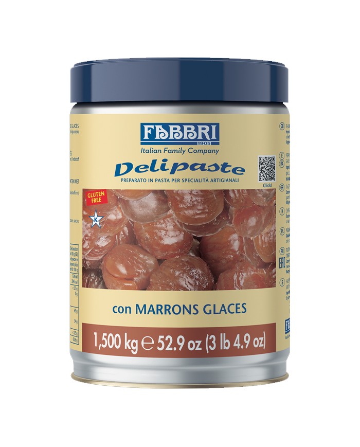 FABBRI DELIPÂTE MARRON GLACE' 1,5 KG