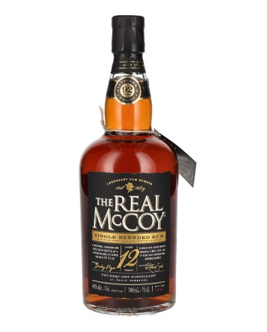 THE REAL MCCOY RUM 12 YEARS CL.70