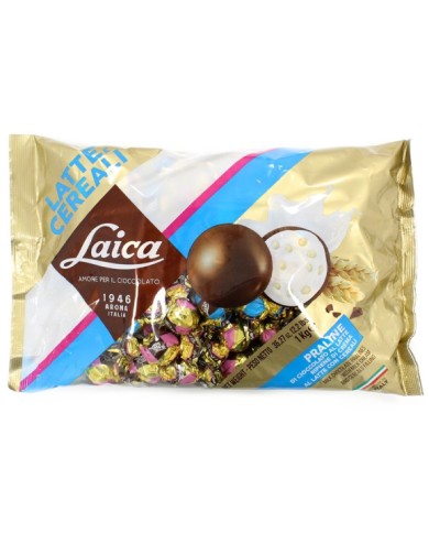 LAICA BOULES OF MILK CHOCOLATE AND CEREALS KG.1