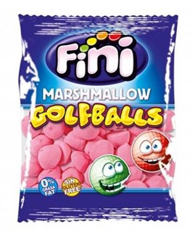 FINI CANDIES MARSHMALLOW GOLFBALLS STRAWBERRY KG.1