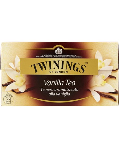 TWININGS VANILLA TEA BLACK 25 FILTRI
