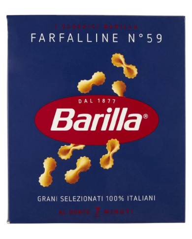 BARILLA FARFALLINE N.59 GR. 500 X 30 PEZZI