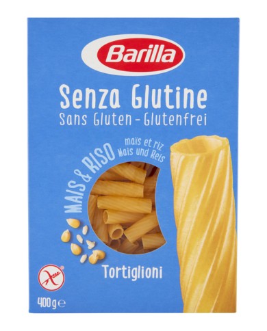 BARILLA TORTIGLIONI SENZA GLUTINE 400 GR