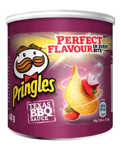 PRINGLES PATATINE TEXAS BBQ GR. 40 X 12 CONFEZIONI