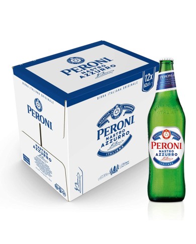 BIRRA NASTRO AZZURRO CL.62 X 12 BOTTIGLIE