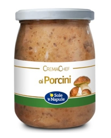 O'SOLE E' NAPULE CREMA CHEF DI PORCINI GR.540