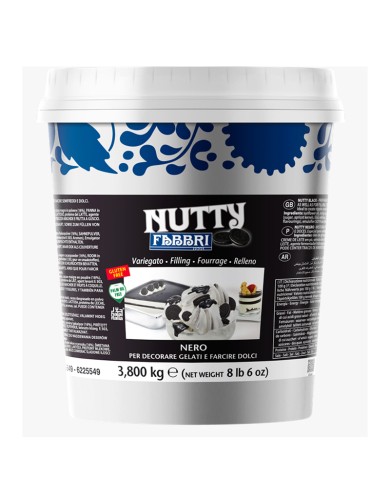 FABBRI NUTTY NERO SECCHIO DA KG.3,8